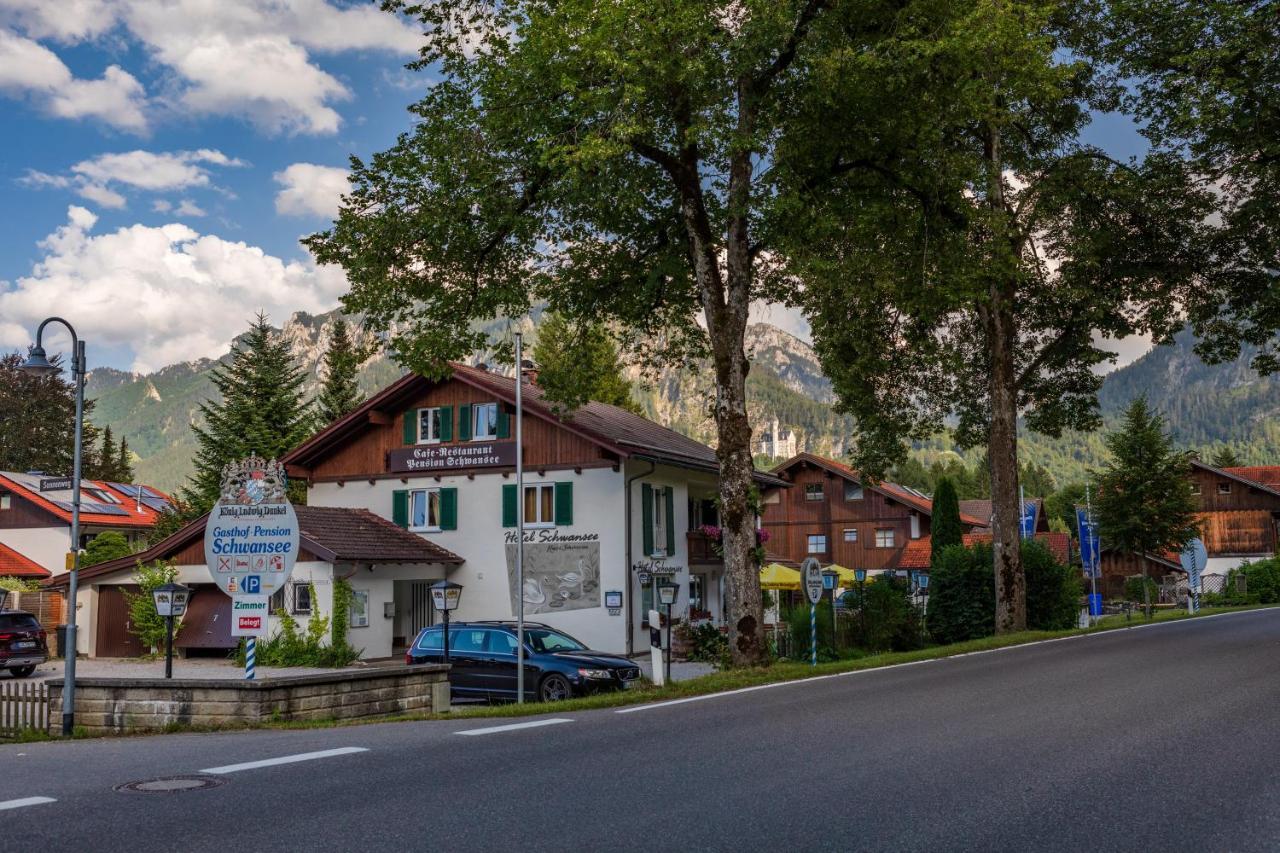 Hotel Pension Schwansee 슈방가우 외부 사진