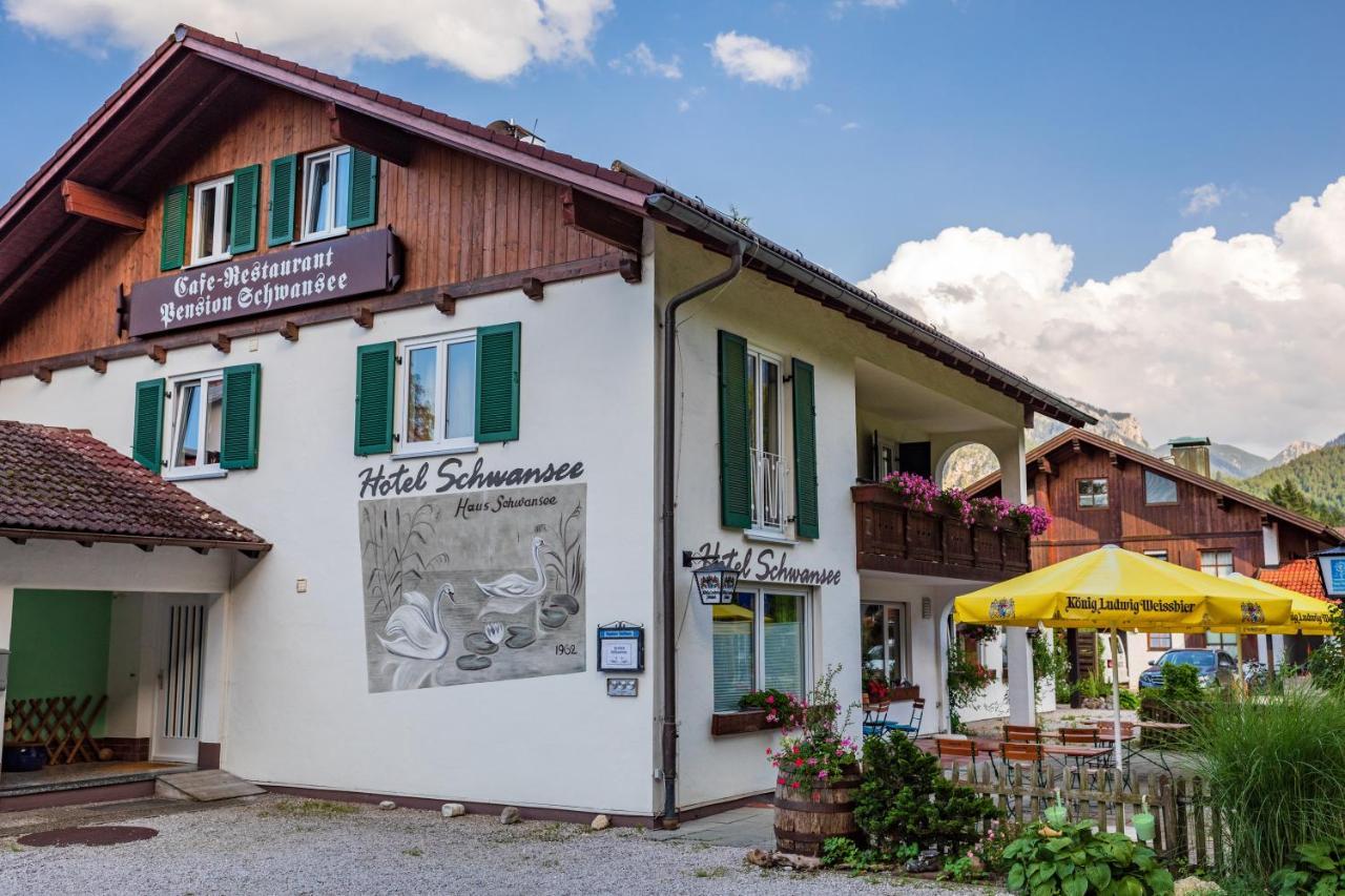 Hotel Pension Schwansee 슈방가우 외부 사진