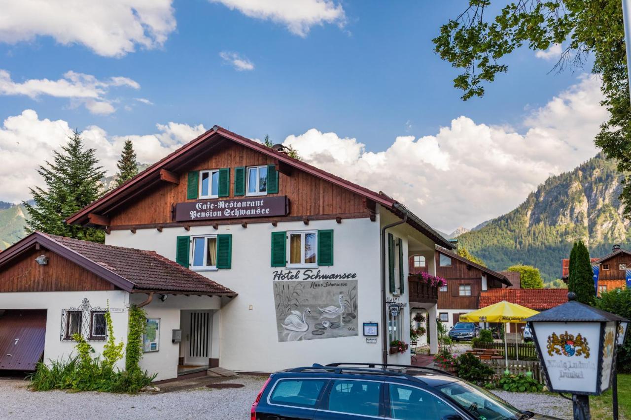 Hotel Pension Schwansee 슈방가우 외부 사진