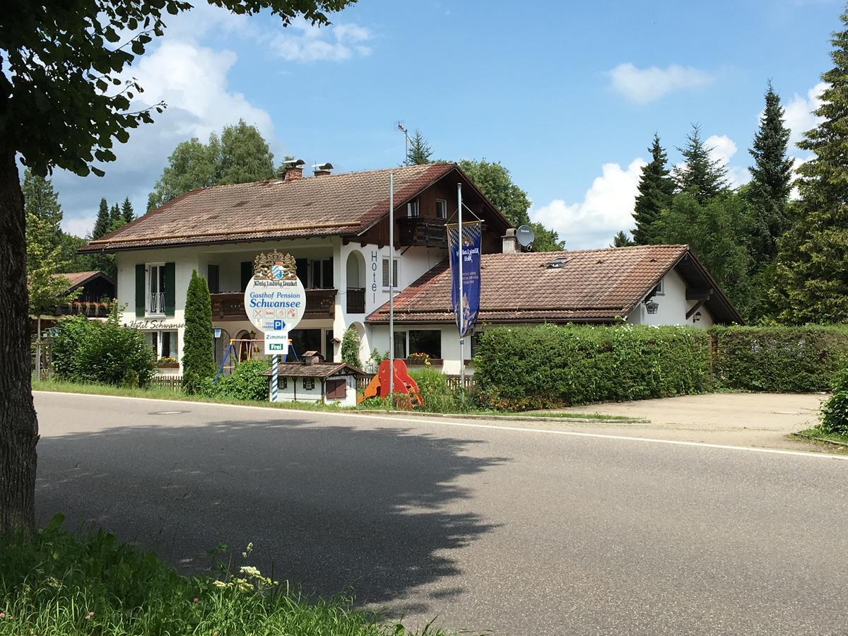 Hotel Pension Schwansee 슈방가우 외부 사진