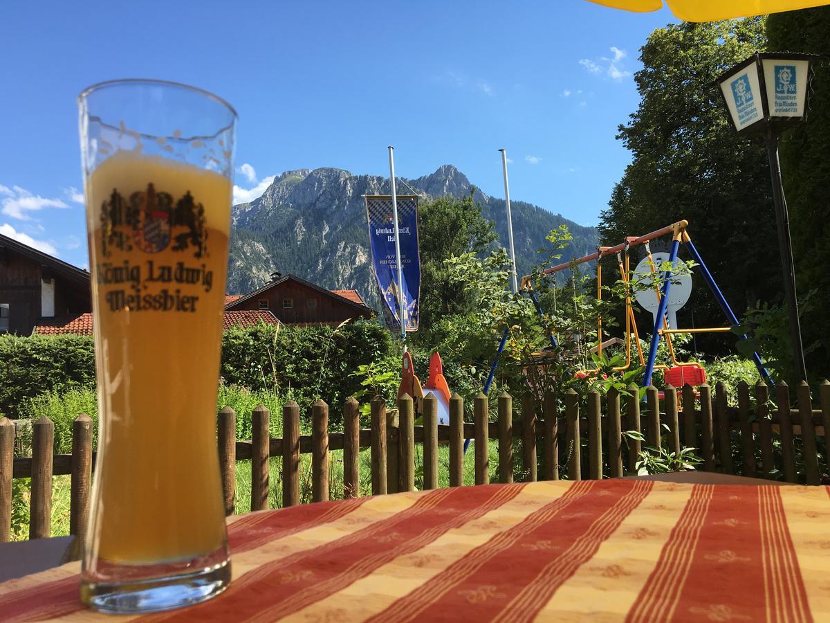 Hotel Pension Schwansee 슈방가우 외부 사진