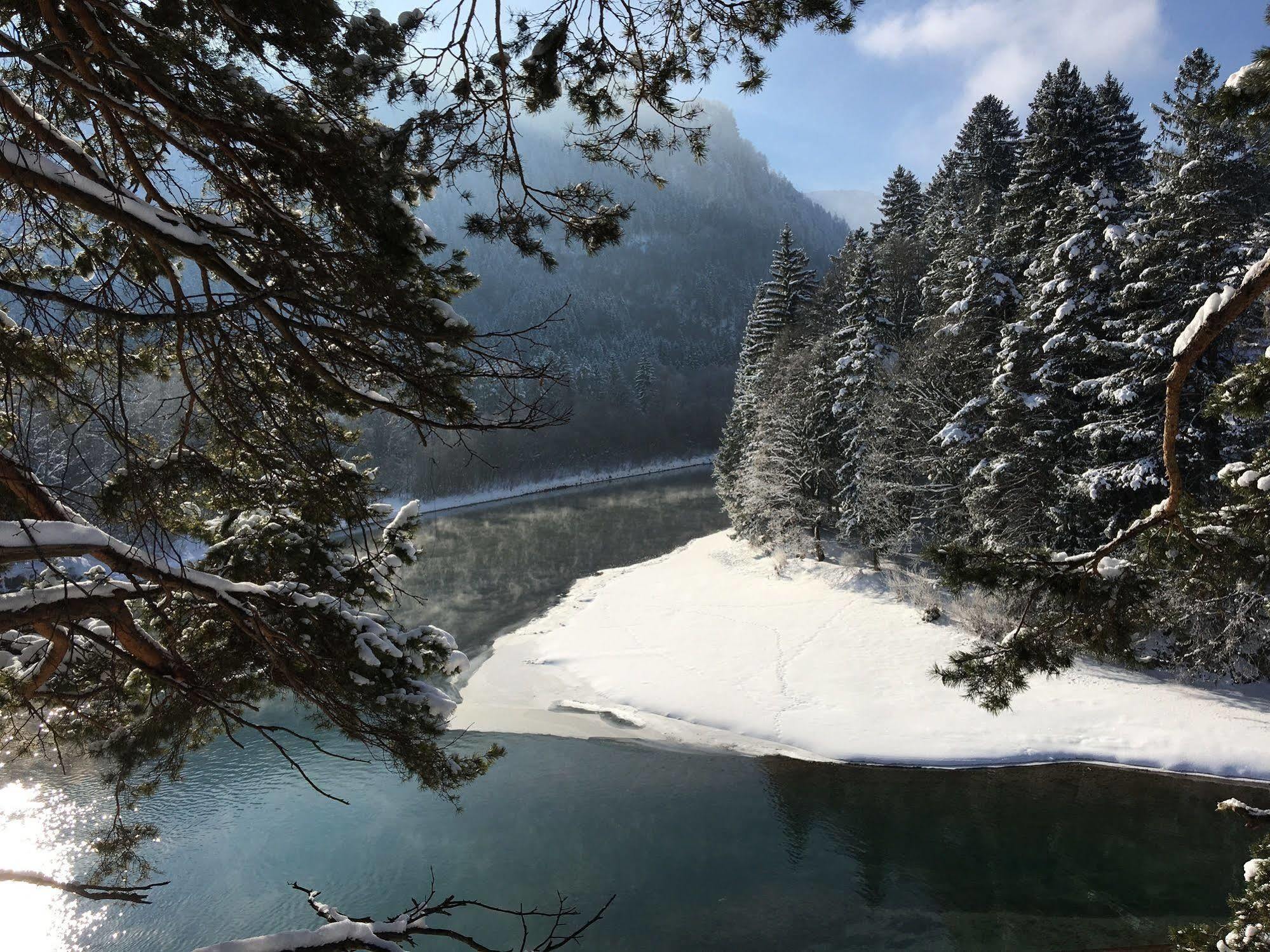 Hotel Pension Schwansee 슈방가우 외부 사진