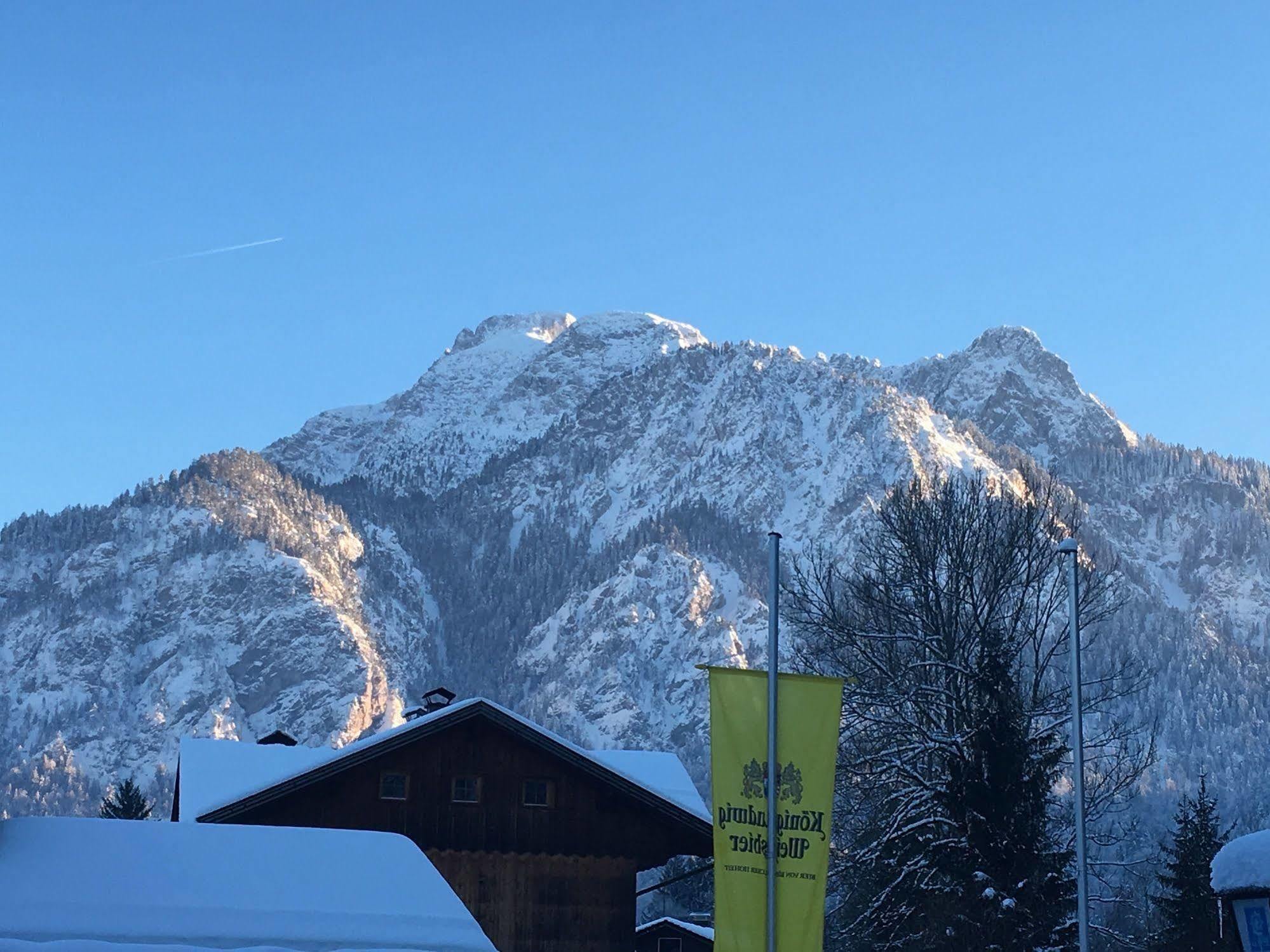 Hotel Pension Schwansee 슈방가우 외부 사진